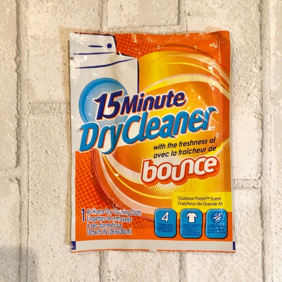 NWT set of two bounce 15 minute Dry Cleaner - Picture 2 of 3
